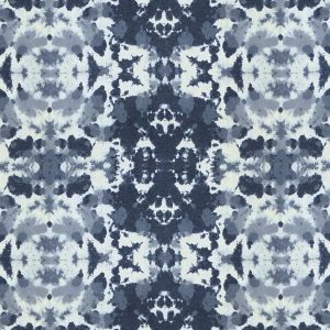 Tie Dye Blue Blend Supe Snuggle Flannel Fabric