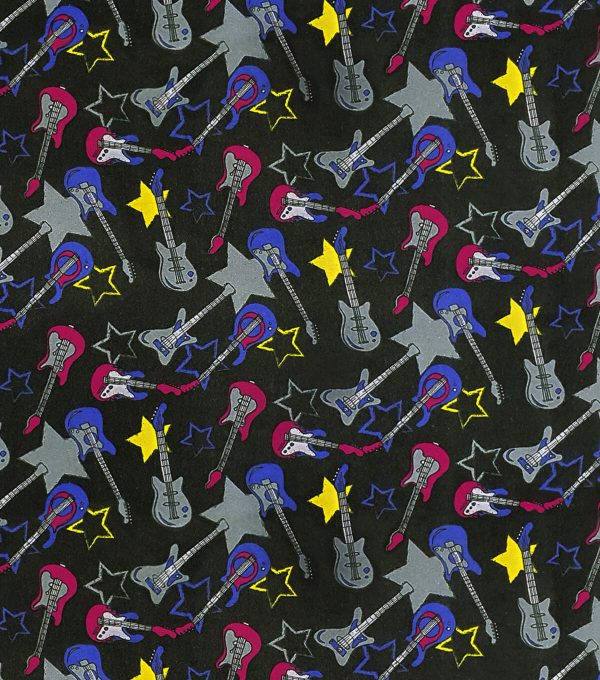 Rock Star Super Snuggle Flannel Fabric