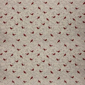 Cardinals on Vine Super Snuggle Christmas Flannel Fabric