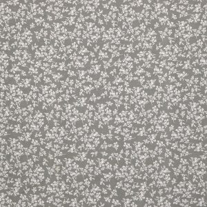Floral Gray 108 Wide Flannel Fabric