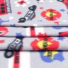 Safety Vehicles Blizzard Fleece Fabric