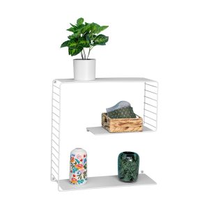 Honey Can Do Metal Floating Decorative Shelf
