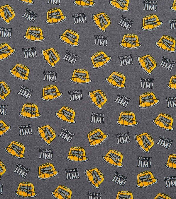 The Office Pranks Stapler Cotton Fabric - Image 2