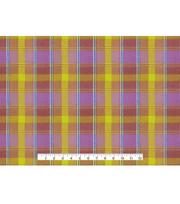 Bright Plaid Super Snuggle Flannel Fabric - Image 3