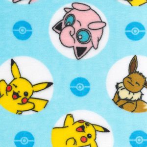 Pokemon   Friends Micro Velvet Fleece Fabric