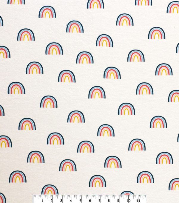 Autumn Rainbow Super Snuggle Flannel Fabric - Image 2