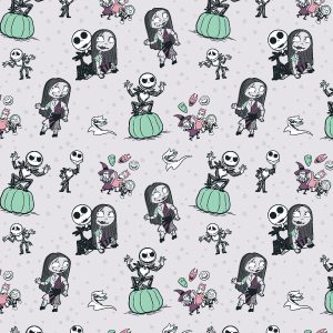 Nightmare Before Christmas Char Baby Pack Cotton Fabric - 1