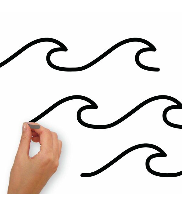 RoomMates Simplistic Waves Decals - Image 2