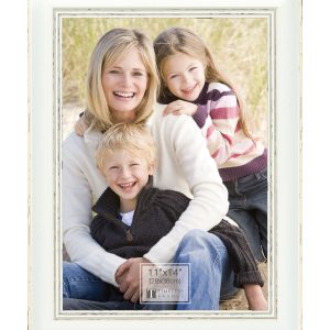 Timeless 11 14 Della White Picture Frame
