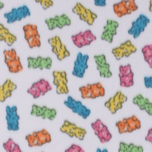 Candy Bears Blizzard Fleece Fabric
