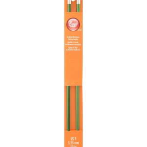 Boye 10 Single Point 9/5.5mm Aluminum Knitting Needle Set