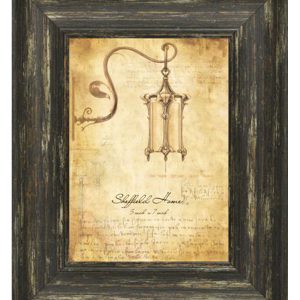 Sheffield Home 5 x 7 Distressed Black Picture Frame