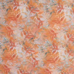 Orange Leaves Quilt Cotton Fabric by Keepsake Calico