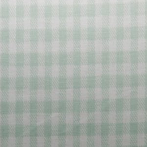 Mint Gingham Quilt Cotton Fabric by Keepsake Calico