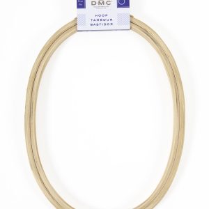 DMC 8 Oval Wooden Embroidery Hoop