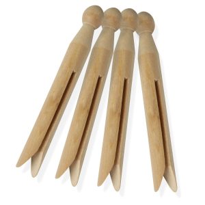 Honey Can Do 4 Round Clothespins 100pk
