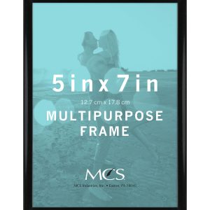MCS Industries Single Image Multipurpose Frame 5 x7  Black