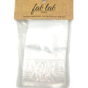 Reclosable Storage Bags 3X4 100 Pkg