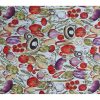Packed Watercolor Veggies Novelty Cotton Fabric