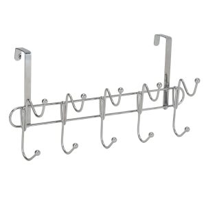 Simplify 17 Chrome 10 Hook Over the Door Hanger