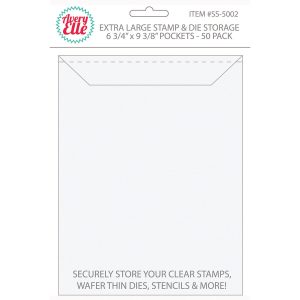 Avery Elle 7 x 9 Stamp   Die Storage Pockets 50pk