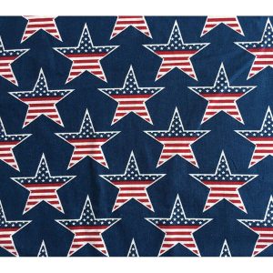 Flag Stars Patriotic Cotton Fabric