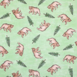 California Cotton Fabric Tossed Icons