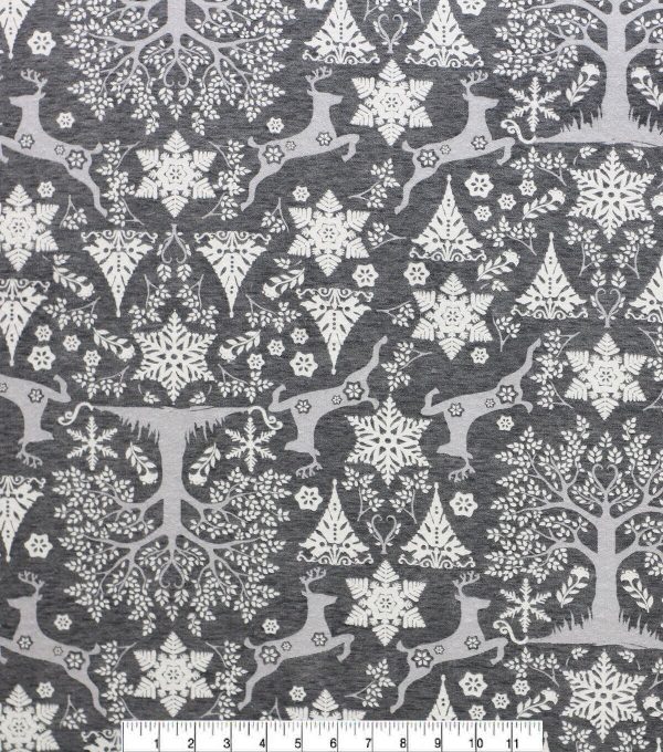 Pretty Winter Super Snuggle Flannel Fabric - Image 2