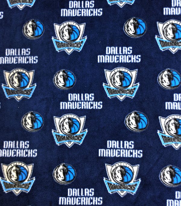 Dallas Mavericks Fleece Fabric Allover - Image 3