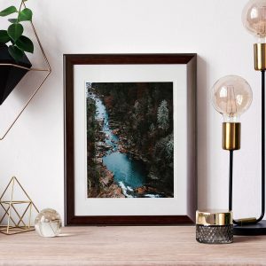 BP 18 x 14 Matte Brown Photo Frame