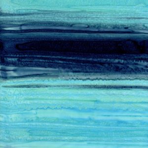 Hi Fashion Teal Ombre Batik Cotton Fabric