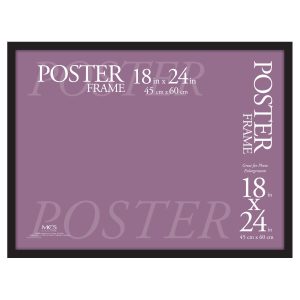 MCS 18 24 Black Gallery Poster Frame
