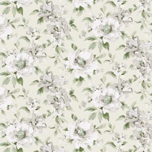 Surface Style 20.5  x 18  Celadon Whispery Floral Peel   Stick Wallpaper