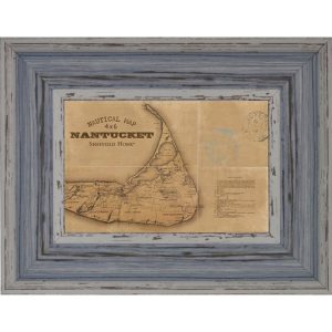 Sheffield Home 4 x 6 Distressed Blue   Gray Picture Frame