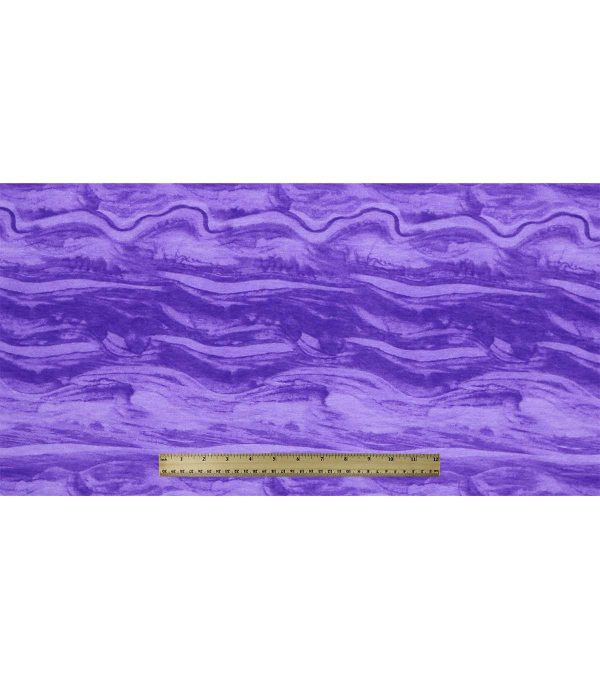 Purple Water Super Snuggle Flannel Fabric - Image 4