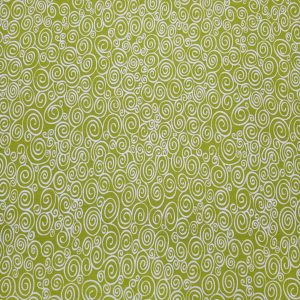 Scrolls on Lime Quilt Cotton Fabric by Quilter s Showcase