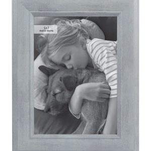 5 x 7 Mint With Brushed Silver Picture Frame