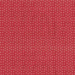 Fabric Traditions Star Circles Red Patriotic Cotton Fabric - 1