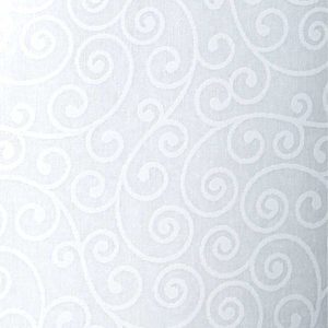 White Scroll Quilt Cotton Fabric by Keepsake Calico
