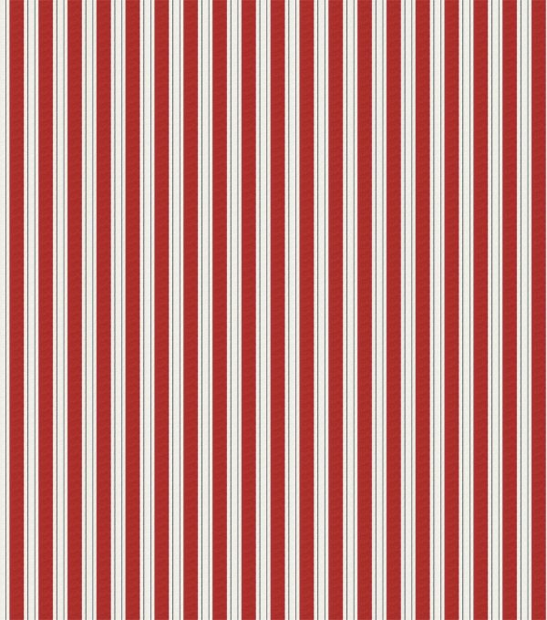 Stripe Red 108 Wide Flannel Fabric