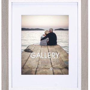 Malden 11 x 14 Matted to 8 x 10 Brown Frame With Beveled Mat