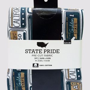 California State Pride Cotton Fabric Quarter Bundle