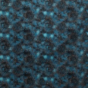 Cosmos Quilt Metallic Cotton Fabric by Keepsake Calico