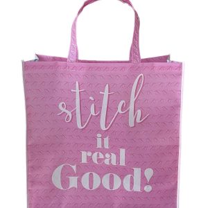 20 Stitch Good Go Green Reusable Tote Bag