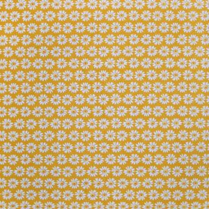 Daisy Yellow Super Snuggle Cotton Fabric