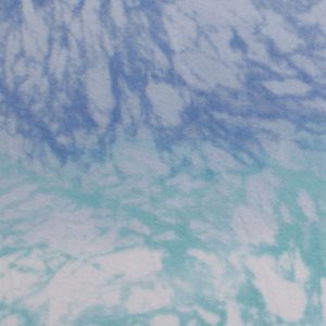 Endless Summer Blue Tie Dye Anti Pill Fleece Fabric