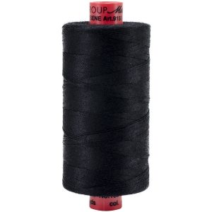 Mettler Metrosene 100% Core Spun Polyester 50wt 1,097yd Black
