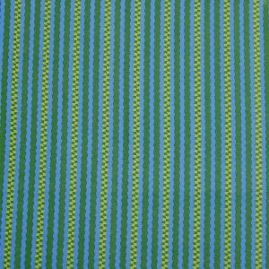 Checkerboard Blue Stripes Super Snuggle Flannel Fabric