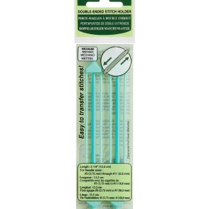 Clover Double Ended Stitch Holder Medium 2PK