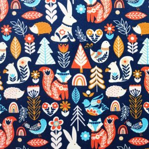 Folk Wilderness Super Snuggle Flannel Fabric
